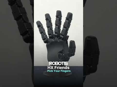 로봇 손에 손가락이 몇 개나 들어갈까요? | HX Friends